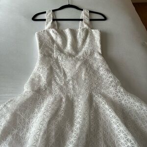 Amanda Uprichard White Mini Dress